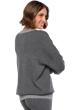 Baumwolle & Cashmere kaschmir pullover damen baumwolle cashmere stormie black grey marl l